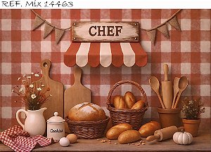 Fundo Fotográfico Chefe Pão