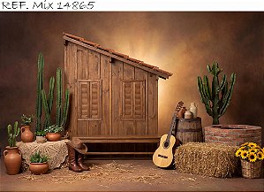 Fundo Fotográfico Rústico para Estúdio