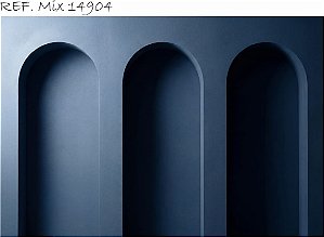 Fundo Parede Azul/Cinza para Estúdio Fotográfico