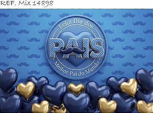 Fundo Balões Dia dos Pais 2026