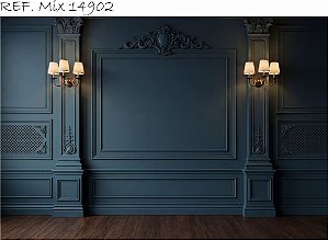 Fundo Parede Abajur Boiserie para Fotografia