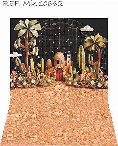Fundo vertical para festa junina(piso parede)