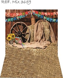 Fundo vertical para festa junina(piso parede)