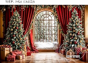 Fundo Fotográfico Natal Janela