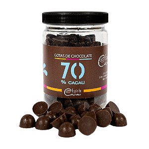 Gotas de Chocolate 70% Cacau - 150g