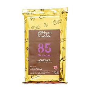 Barra de Chocolate 85% Cacau - 1kg