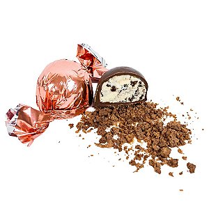 Trufa de Chocolate 44% Cacau ao Leite c/ Cookies - 30g