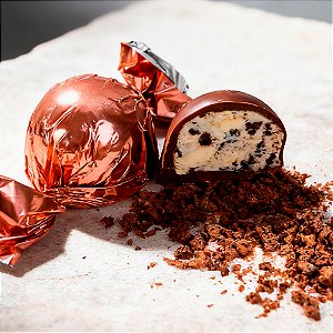 Trufa de Chocolate 44% Cacau ao Leite c/ Cookies - 30g