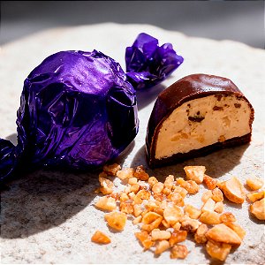 Trufa de Chocolate 70% Cacau c/ Creme de Amendoim - 30g
