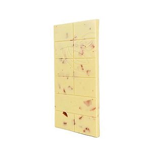 Tablete de Chocolate Branco com Morango - 80g