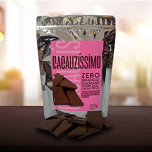 Kibbles 1,0 Kg 51% Cacau Zero Açúcar - Cacauzíssimo