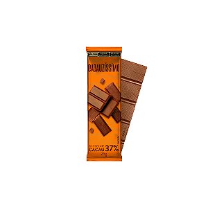 Tablete Chocolate 37% Cacau ao Leite 25gr - Cacauzíssimo