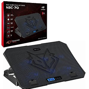 Base para Notebook Gamer C3Tech 15,6 NBC70BK