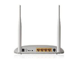 Roteador Wireless + Modem ADSL 2+ 300MBPS TPLink TDW8961N