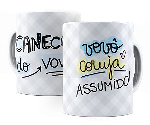 Caneca Do Vovô (Vovô Coruja Assumido!)