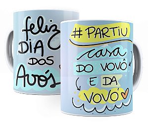 Caneca Feliz Dia Dos Avós