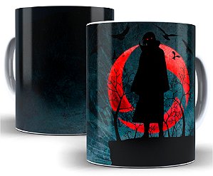 Caneca Itachi Naruto 325 Ml De Porcelana