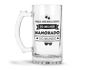 Caneca De Chopp Melhor Namorado do Mundo