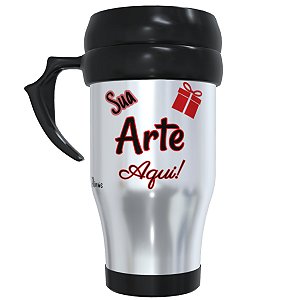 Caneca Semi Térmica Personalizada 475 Ml Com Sua Arte