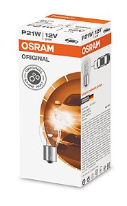 Lâmpada Osram Metal P21w 12v Ba15s - 7506