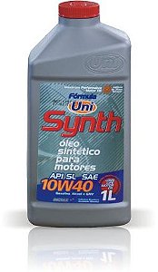 Oleo Lubrificante Motor Ingrax 10w40 Uni Synth Sn 1l - 10329