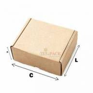 CAIXA DE PAPELÃO P/ CORREIO - CX31 -  C:15,5 x L:12 x A: 9,5 cm