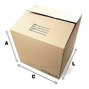 CAIXA DE PAPELÃO - CX07 - (TAM.G) - C:50 X L:50 X A:50 CM. (500 UNIDADES)