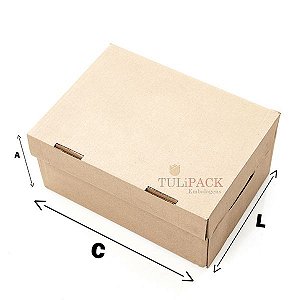 CAIXA DE PAPELÃO - CX057 - C:36 X L:26 X A:16 CM - ( E / d )