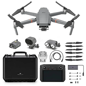 Drone DJI Mavic 2 Enterprise Dual - Câmera Termica + Smart Controller - BR ANATEL