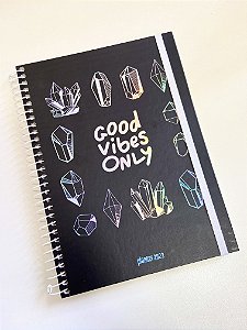 Planner 2022 Holográfico - Good Vibes Only