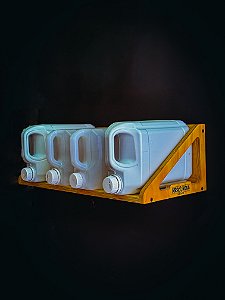 Suporte para 4 Galões de 5 Litros - Krakoss Garage