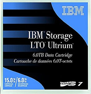 Fita LTO 7 Ultrium IBM 6TB Native 15TB Compressed LTO7 LTO-7
