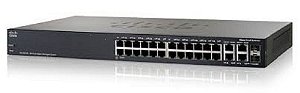 Switch PoE Cisco SG350-28MP-K9-BR
