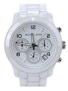 Relógio Feminino Michael Kors MK5161 Branco Cerâmica