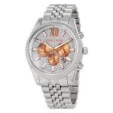 Relógio Feminino Michael Kors MK8515 Prata Cravejado