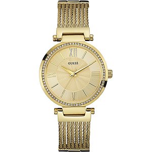 Relógio Feminino Guess W0638L2 Dourado