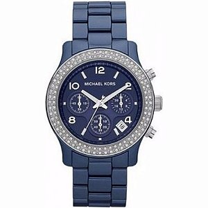 Relógio Feminino Michael Kors MK5655 Azul Cerâmica