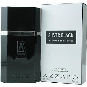Perfume Masculino Azzaro Silver Black Eau de Toilette