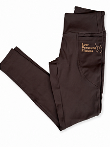 Calça Legging Marrom Café