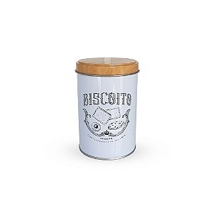 Porta Condimento de Metal de Biscoito