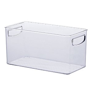 Organizador Diamond  30x15x15cm Cristal