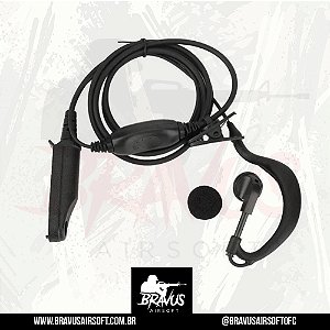 FONE DE OUVIDO LAPELA PARA RÁDIO COMUNICADOR UV9R - BAOFENG