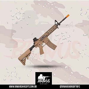 RIFLE AIRSOFT RAIDER L TAN M4A1 CM16 AEG - G&G