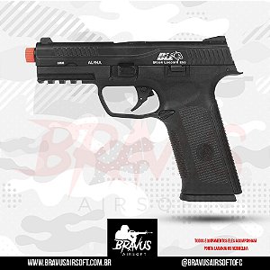PISTOLA AIRSOFT BLACK LEOPARD EYE BLE ALPHA BLOWBACK - ICS