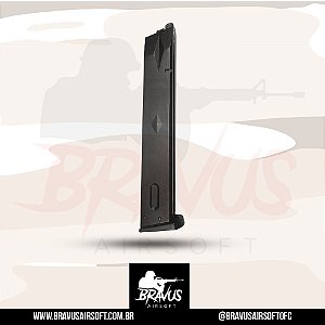 MAGAZINE ESTENDIDO M9 GREEN GÁS 50BBS - WE