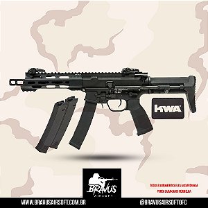 RIFLE AIRSOFT 2.5 QRF MOD-1 W AEG  + 02 MAGAZINES - KWA