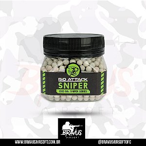 BBS PARA AIRSOFT SNIPER SERIES 0.43G 1000UN - BIO ATTACK