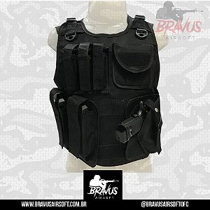 COLETE TÁTICO HUNTER AIRSOFT