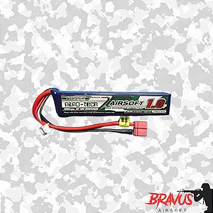 BATERIA LIPO 11.1V/3S DEAN - 1000mAh - NANO TECH