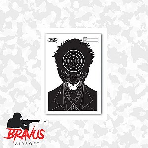 ALVOS DE PAPEL CORINGA - LEÃO MODELISMO